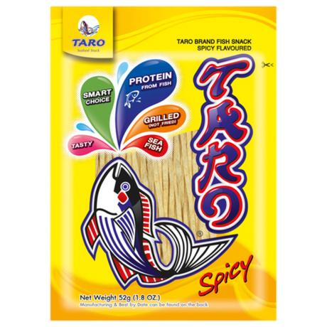 Spicy Fish Snack TARO, 52 g in a sachet