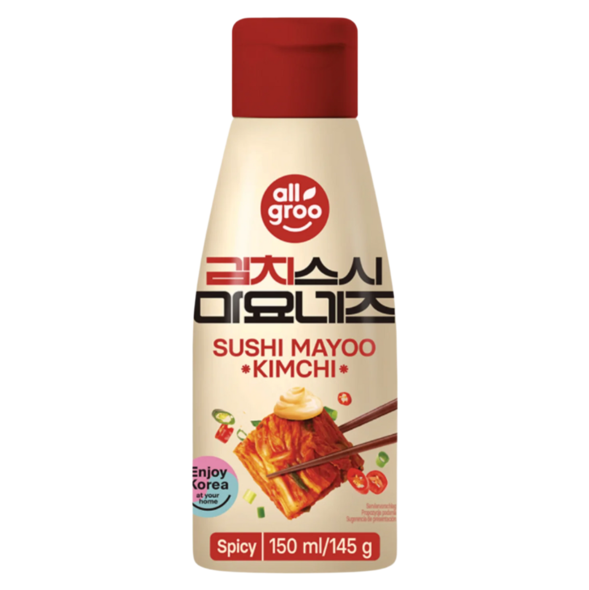 Kimchi skonio majonezas sušiams ALLGROO, 150 ml / 145 g