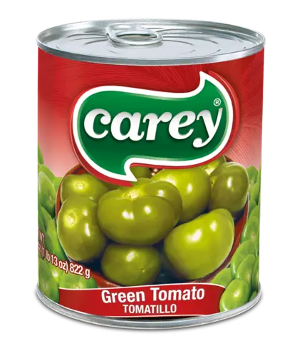 Nesmulkinti tomatijai (žalieji pomidorai) CAREY, 822 g / 480 g
