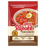 Topokki su aštriais ramen makaronais Ropokki NONGSHIM, 414 g (2 porcijos)