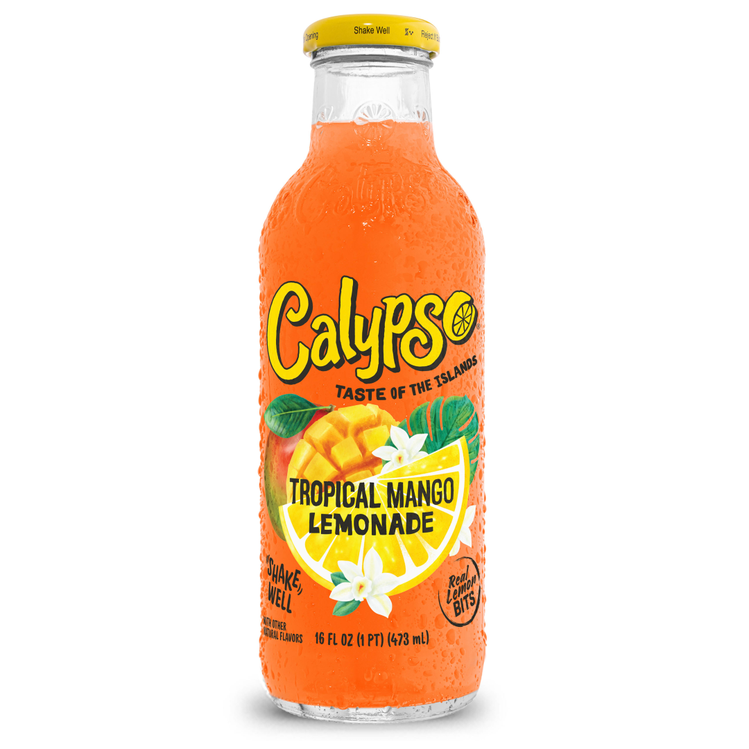 Tropikų mangų limonadas CALYPSO, 473 ml