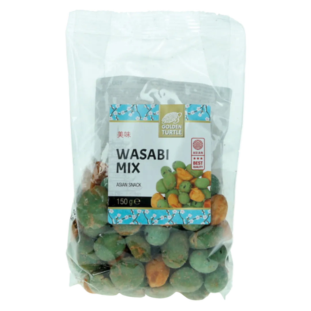 Užkandis Wasabi Mix GOLDEN TURTLE, 150 g