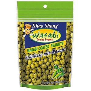 Žemės riešutai, padengti wasabi KHAO SHONG, 140 g