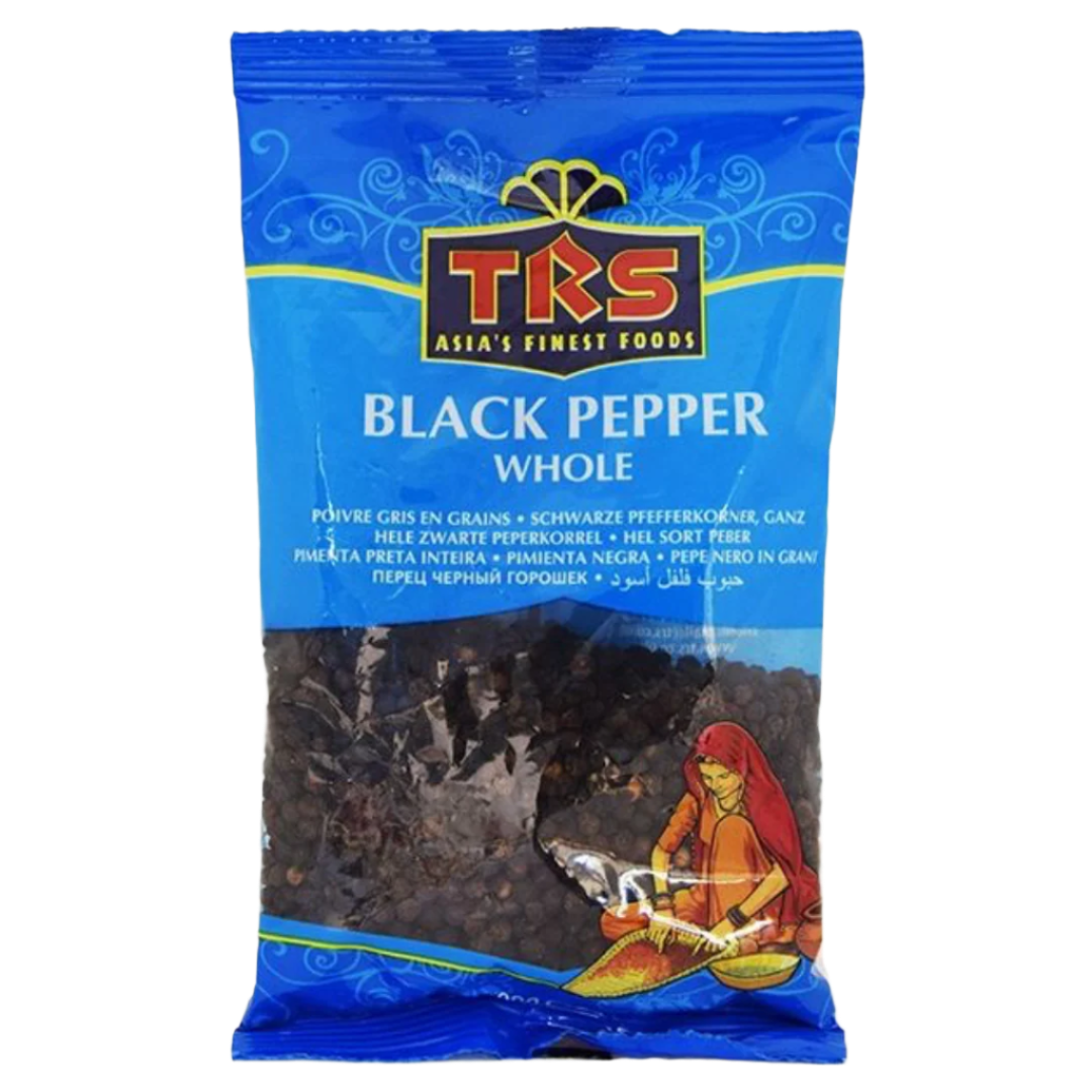 Whole Black Pepper TRS, 100 g