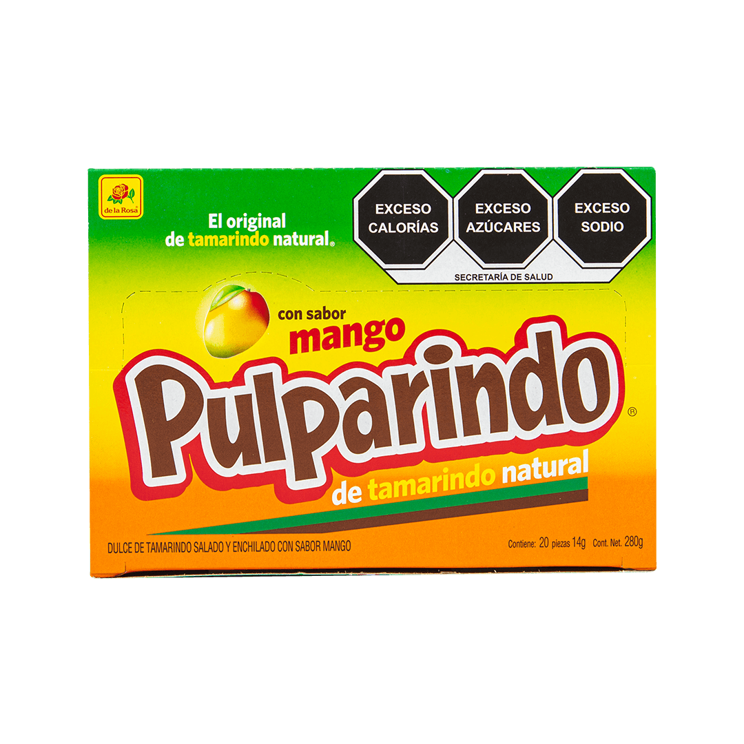 Saldainiai Pulparindo (mango skonio) DE LA ROSA, 20 vnt, 280 g