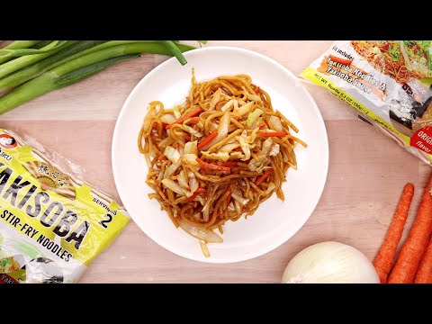 Yakisoba Noodles and Sauce OTAFUKU, 2 portions