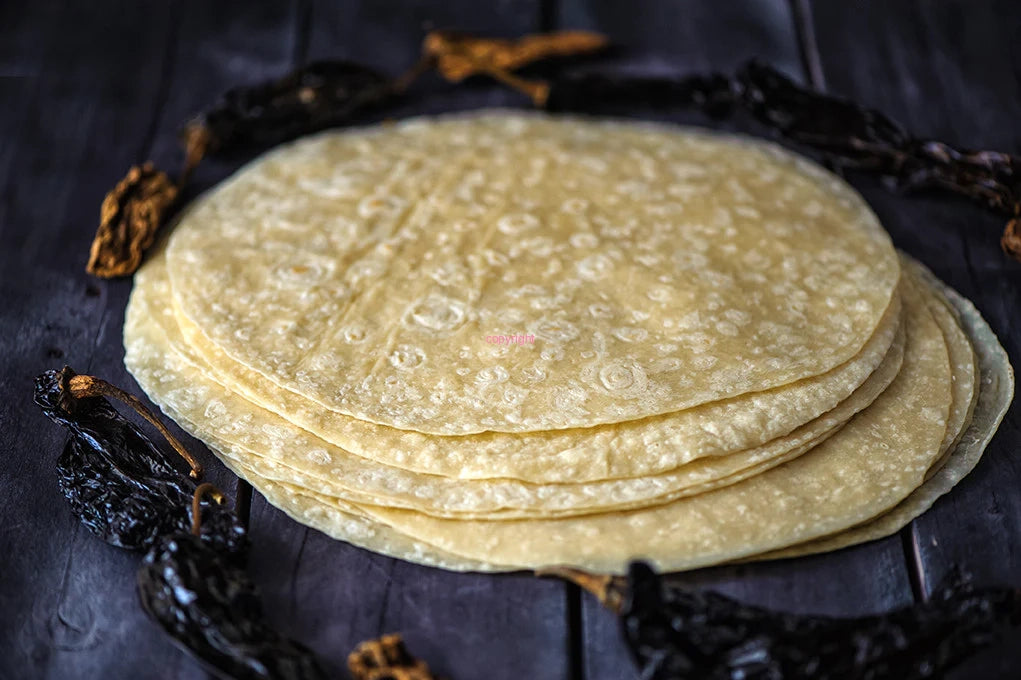 Flour Tortillas LA TORTILLERIA (11 pcs), 850 g ⌀25 cm