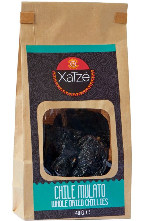Chile Mulato (nesmulkinti džiovinti pipirai) XATZE, 40 g