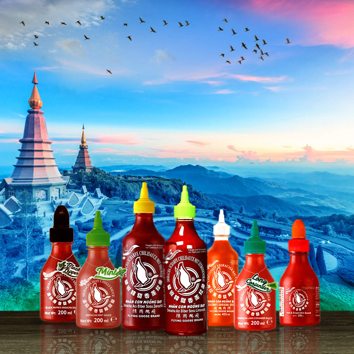 7 days of sriracha, FLYING GOOSE