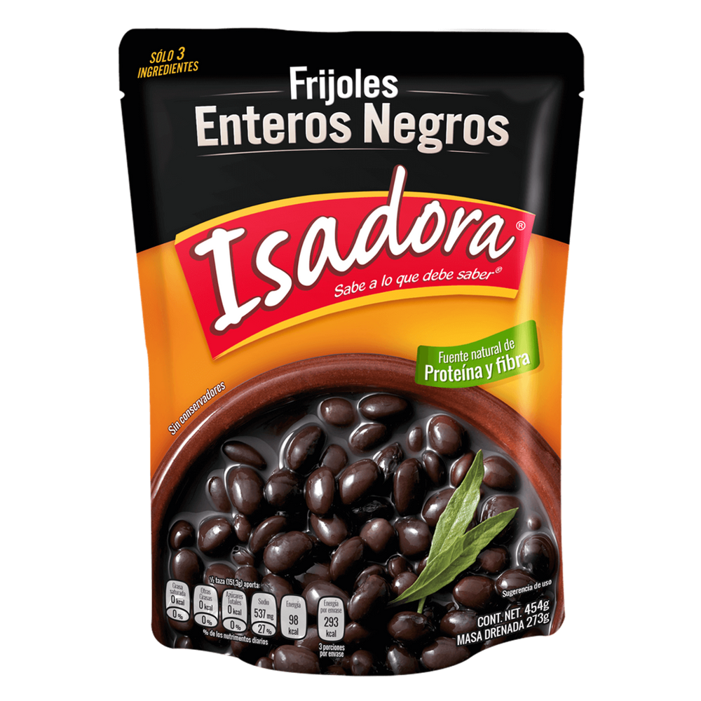 
                
                    Load image into Gallery viewer, Black Beans ISADORA, 464 g
                
            