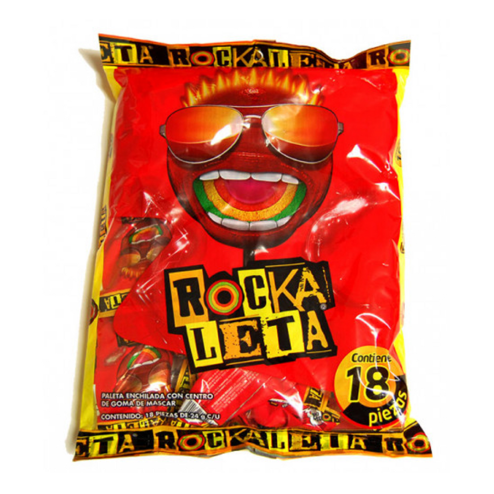Candy pack ROCKALETA, 18 pcs