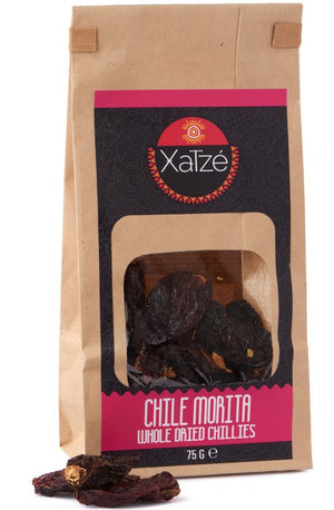 Chile Morita (Whole Dried Chillies) XATZE, 70 g