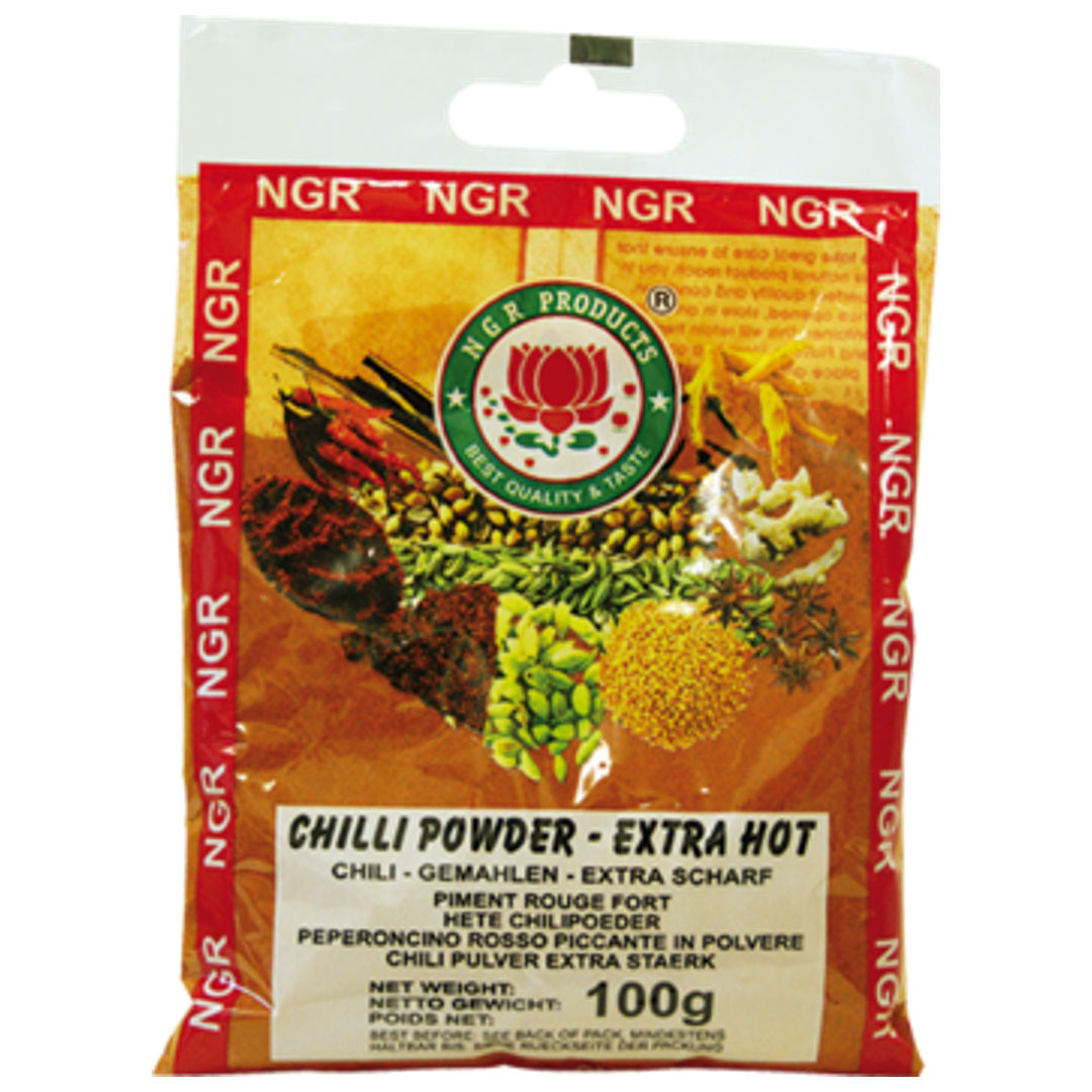 Chilli Powder Extra Hot NGR India, 100 g