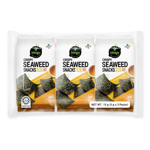 Crispy Seaweed Snack (3 pack) BIBIGO, 15 g