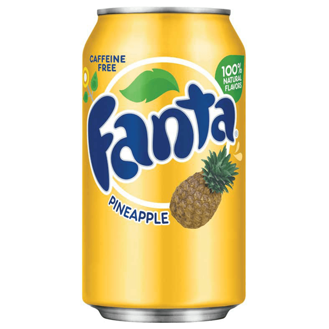 Fanta ananasų skonio, 355 ml