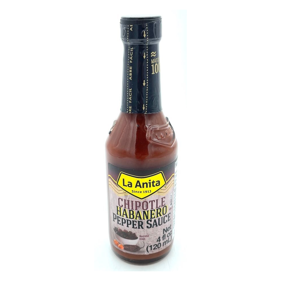 Habanero Chipotle Pepper Sauce LA ANITA, 120 ml