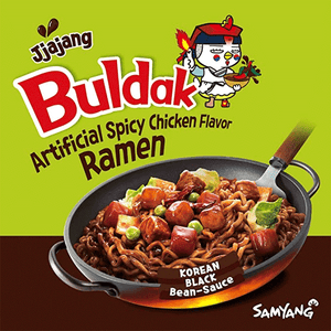 Buldak Hot Chicken Ramen Jjajang Big Bowl SAMYANG, 105g