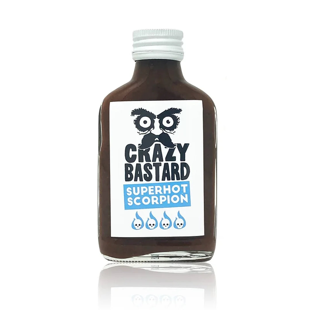 Aštrus padažas Superhot Scorpion CRAZY BASTARD, 100 ml
