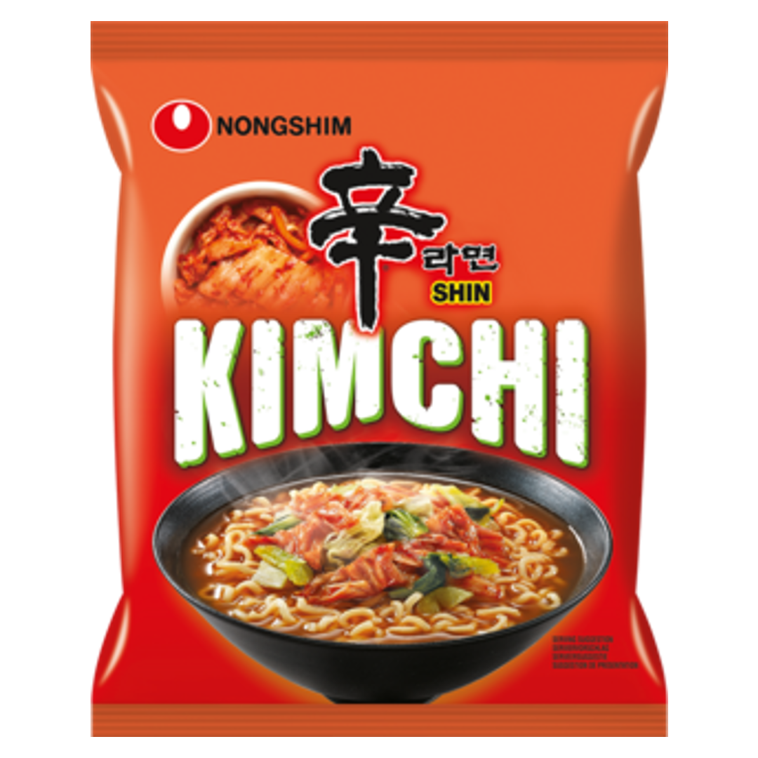 Instant Noodles with REAL Kimchi NONGSHIM, 120 g