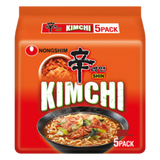 Instant Noodles with REAL Kimchi NONGSHIM, 5 pack, 600 g