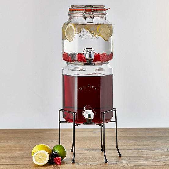 Stackable Jar Set With Taps & Stand In Gift Box - Kilner (In Gift Box)