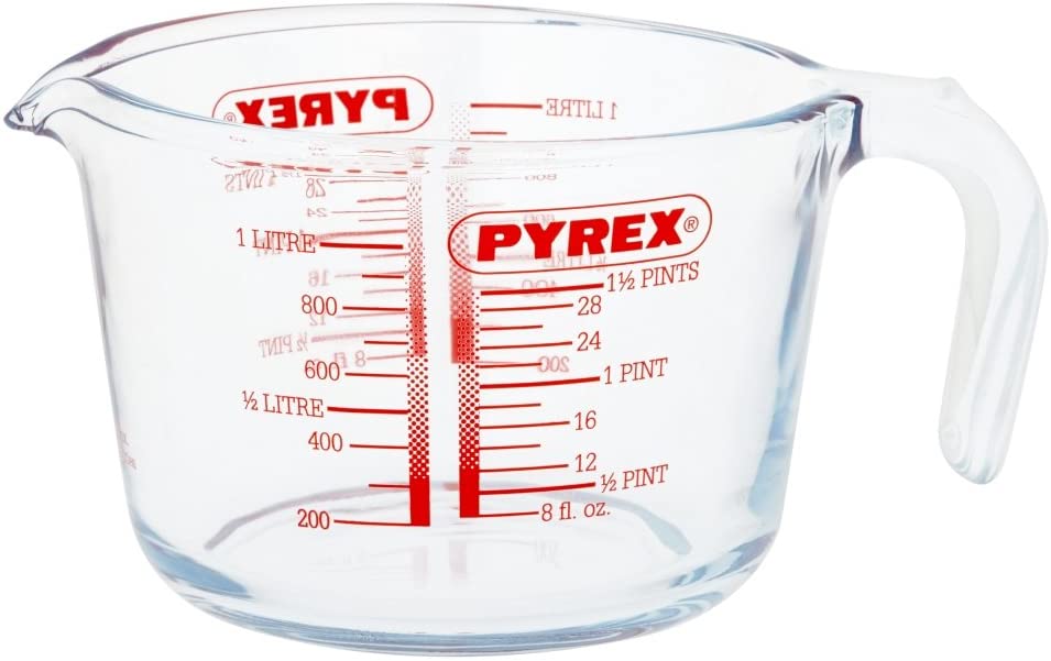 Pyrex Glass Measuring Jug, 1 litre