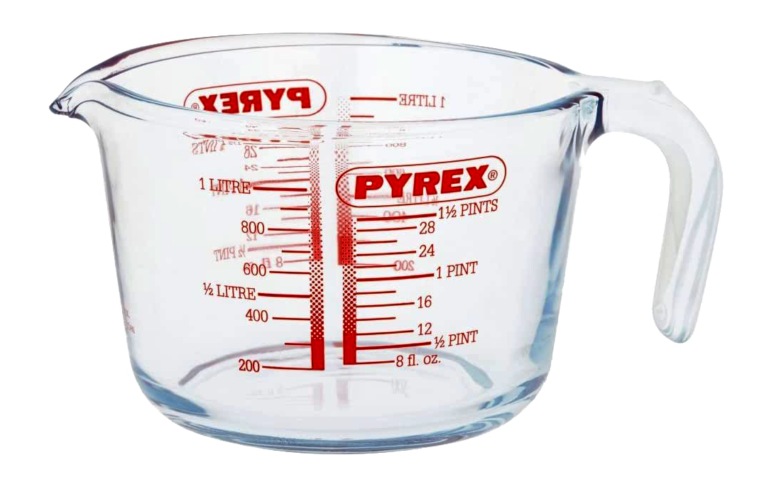 Pyrex Glass Measuring Jug, 1 litre