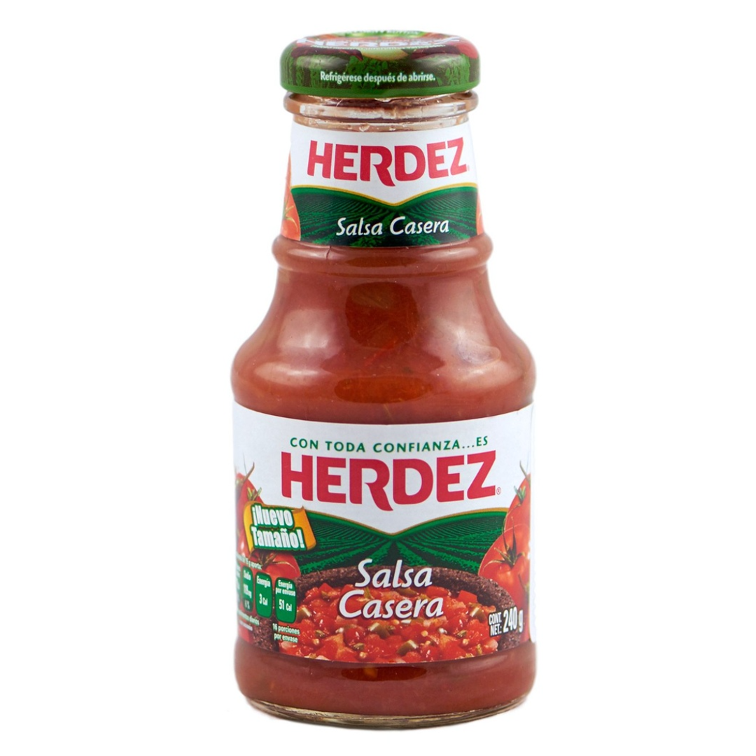 Salsa Casera HERDEZ (In Glass), 240 g