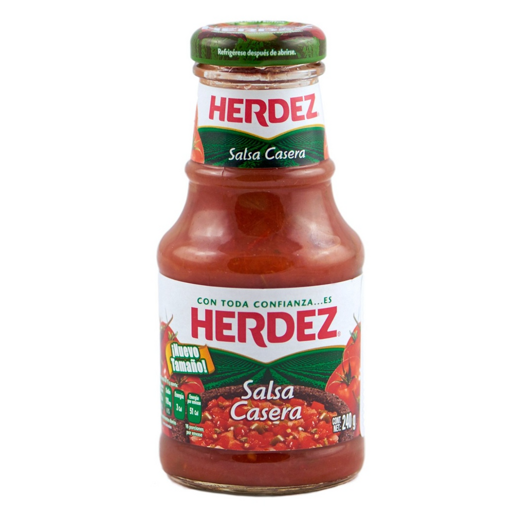 Salsa Casera HERDEZ (Stikliniame buteliuke), 240 g