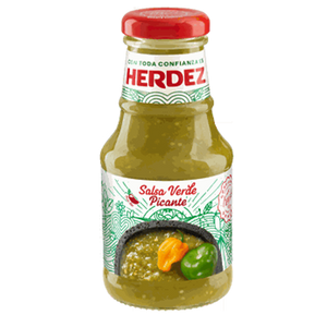 Salsa Verde Picante with Habanero HERDEZ (In Glass), 240 g