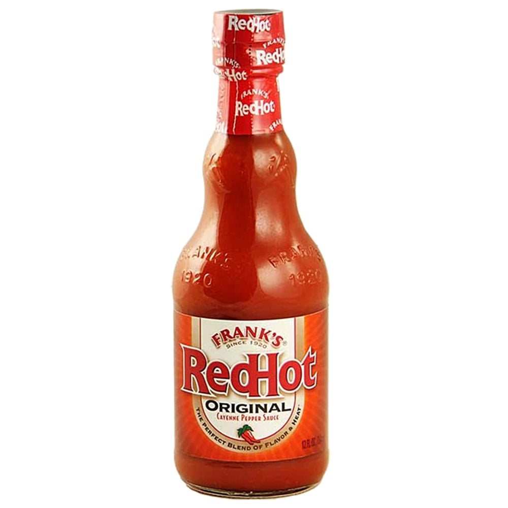 Frank's Red Hot Original padažas (meksikietiškas leidimas) stikliniame inde, 345 ml