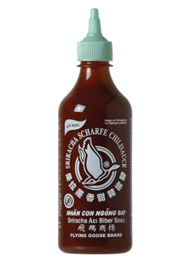 Sriracha be gliutamato, FLYING GOOSE, 455 ml