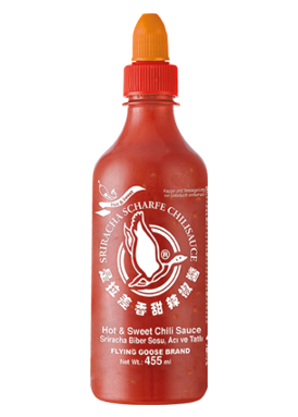 Sriracha Mild & Sweet FLYING GOOSE, 455 ml