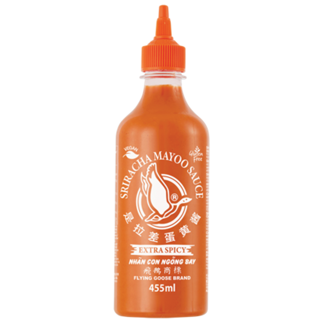 Sriracha Spicy Mayo FLYING GOOSE, 455 ml / 525 g