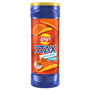 
                
                    Load image into Gallery viewer, Stax Chips Buffalo Wings with Ranch flavour LAYS, 156 g
                
            
