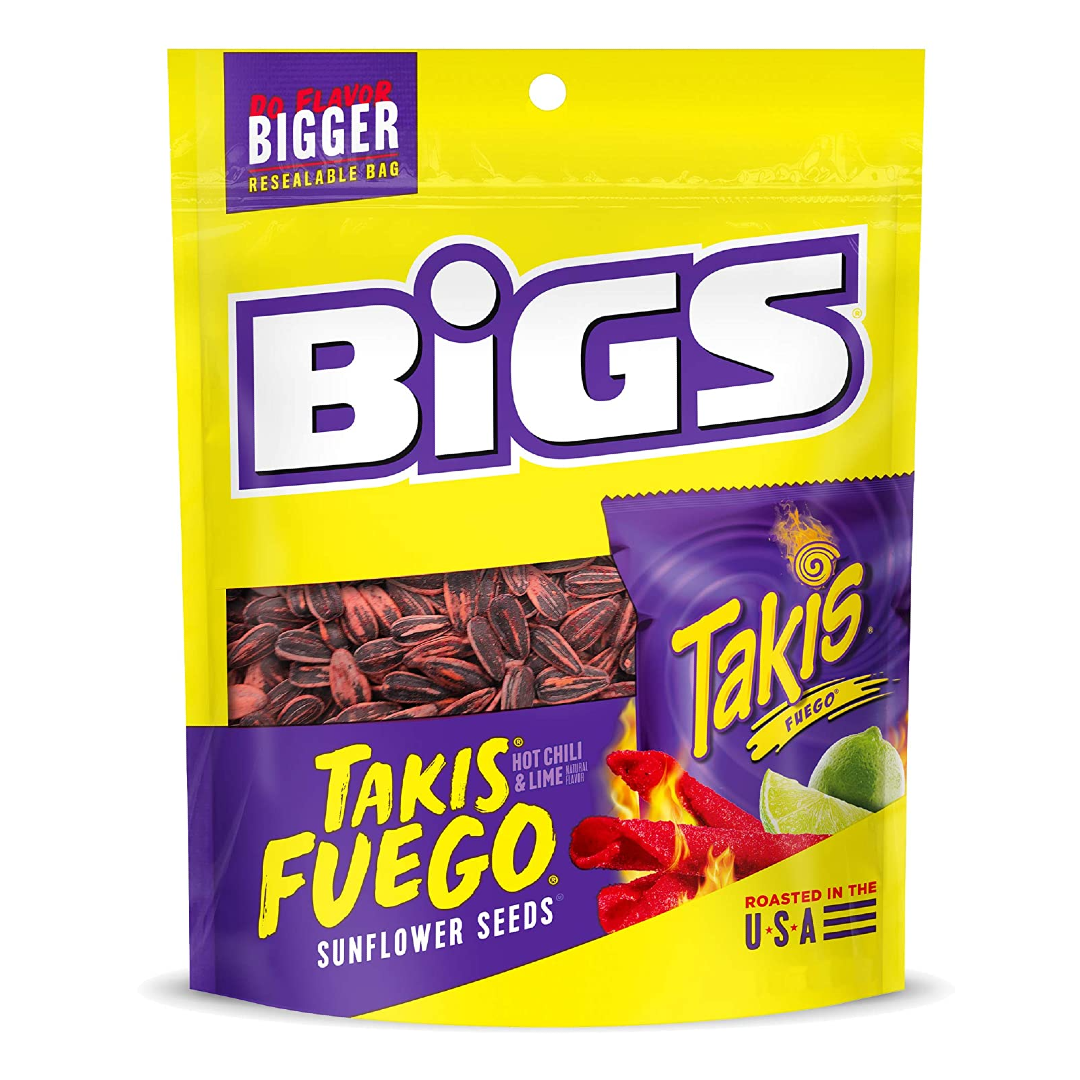 Saulėgrąžų sėklos FUEGO TAKIS BIGS, 152 g