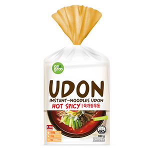Udon Noodles Hot Spicy 3 portions ALLGROO, 690 g
