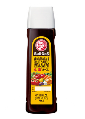 
                
                    Įkelkite vaizdą į galerijos peržiūros priemonę,Vegetable Fruit Sauce (Semi-Sweet) (Chunu) BULLDOG, 500 ml
                
            