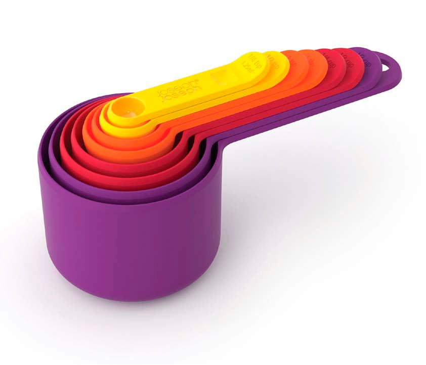 Nest™ Measure - matavimo kaušelių komplektas (įvairių spalvų) - Joseph Joseph