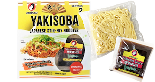 Yakisoba Noodles and Sauce OTAFUKU, 2 portions